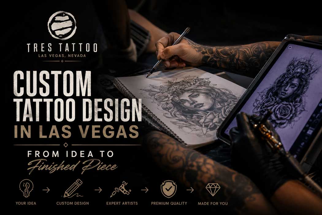 Custom Tattoo Design in Las Vegas